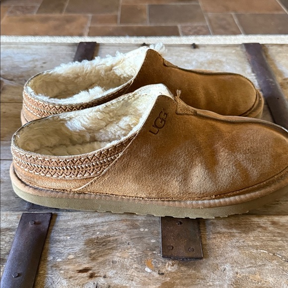 Men’s Ugg Neuman Slippers House Shoes Indoor Outdoor Size 12 main image 8